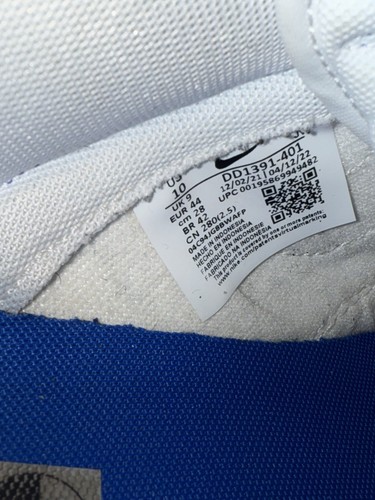 Nike Dunk Low Racer azul blanco - 10 para hombre - Imagen 10 de 16
