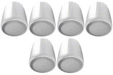 6 JBL Control 65P/T-WH 5.25" 70v White Pendant Speakers For Restaurant/Bar/Cafe