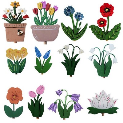 Sebastian Design - Steckfigur Blume, für Kerzenring / Kerzenringe - NEU