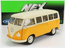 Welly We18054Y Volkswagen - T1 Minibus 1963 - White Ochre - 1/18