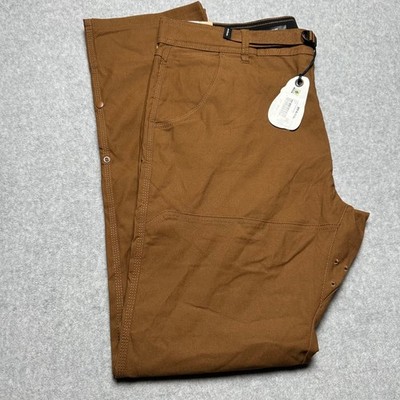 Prana Stretch Zion Slim Pant II Sepia Brown Mens 38x34 1969831 Hiking Travel