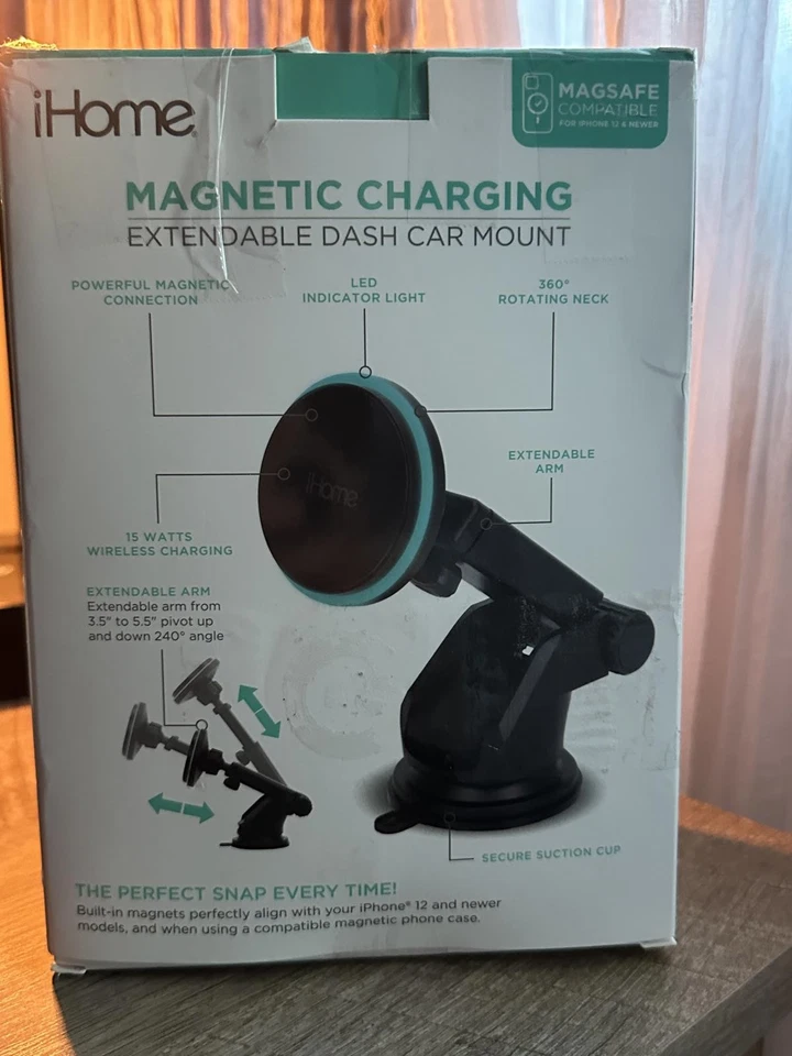 Montaje para tablero extensible de carga magnética iHome Foto 2 de 4