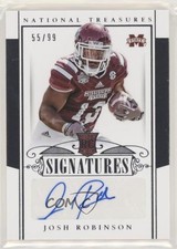 2015 National Treasures College Rookie Signatures 55/99 Josh Robinson Auto 3c7