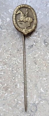 Original Antique German Equestrian Stickpin   L. Chr. Bauer Nürnberg Berlin  ...