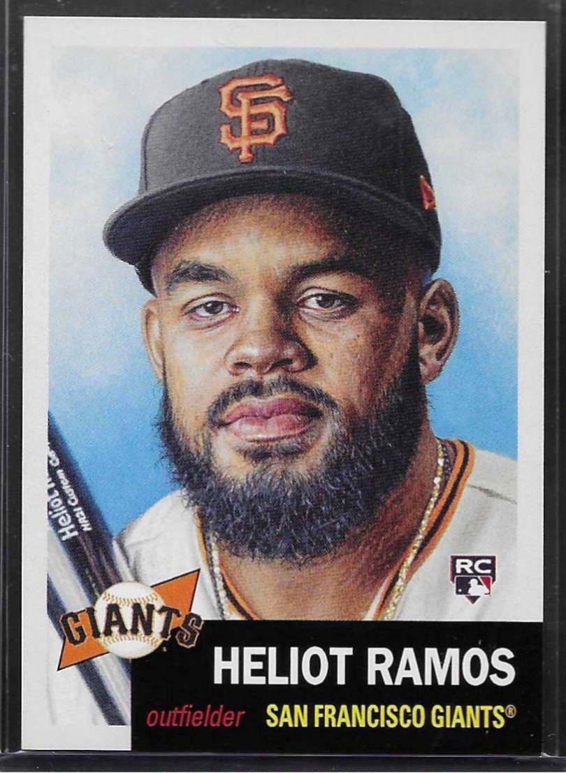 2022 TOPPS LIVING SET # 540 HELIOT RAMOS Rookie San Francisco Giants 1,694 PR a