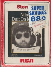 NILSSON: "DUIT ON MON DEI" FACTORY SEALED 8-TRACK TAPE 1975