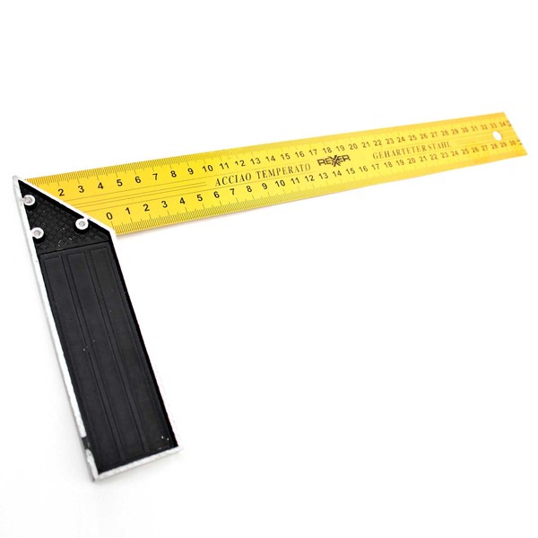 350 Mm 35 Cm 90° Anschlagwinkel Winkelmesser Schreinerwinkel Tischlerwinkel-image