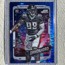 2024 Topps Chrome Rookie Blue Refractor Cosmic Ruke Orhorhoro
