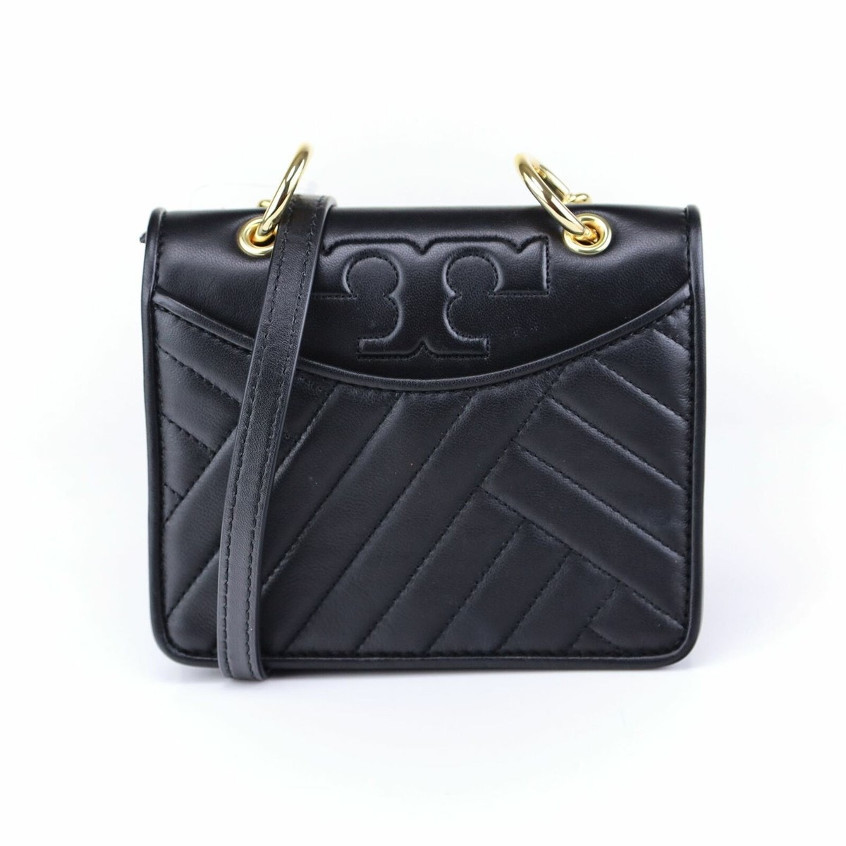 Tory Burch Alexa Mini Leather Crossbody Chain Shoulder Bag 50646