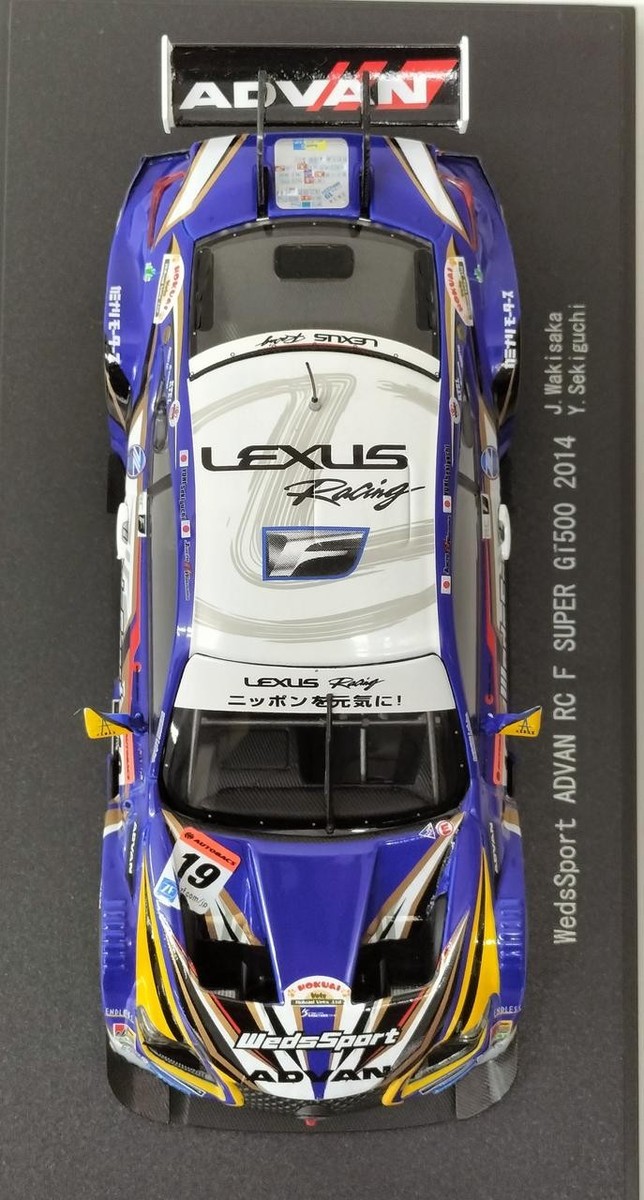 ミニカー EBBRO SUPER GT 2014 WedsSport ADVAN RC F Ebbro Super Gt500 2014 Wedssport Advan Rc F | eBay