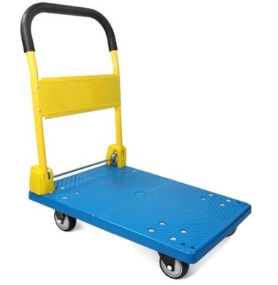 50887 Foldable Platform Truck Dolly 440 440 Lb Capacity Blue 440-lb Capacity