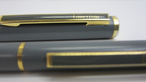 Vintage Lavertino Kugelschreiber Set Grau Need New Ink - Bild 6 von 6