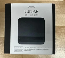 Acaia Lunar Coffee Scale (Black) AL001 NEW!
