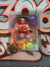 Rory Kerins Rookie Auto 2025-26 Metal Universe Hockey Calgary Flames (CH)