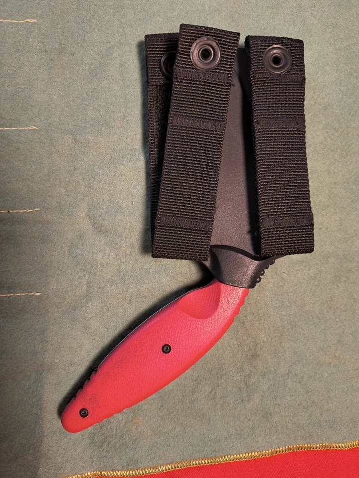 Cuchillo de entrenamiento grande KA-BAR TDI para aplicación de la ley Foto 3 de 4