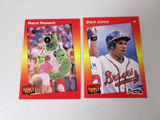 Lot of 2 1992 Donruss Triple Play Baseball Cards