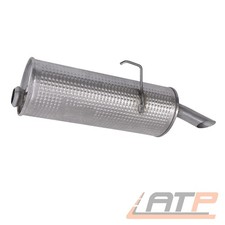 ENDSCHALLDÄMPFER SCHALLDÄMPFER FÜR PEUGEOT 106 2 1.1 i 1.4 i BJ 00-04