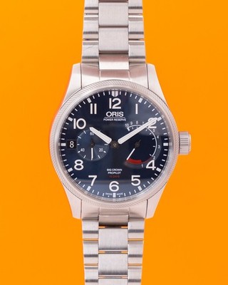 Oris Big Crown ProPilot 44mm 01 111 7711 4165 Blue Dial Metal Bracelet