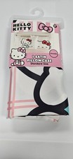 HELLO KITTY SATIN REVERSIBLE STANDARD SIZE PILLOWCASE