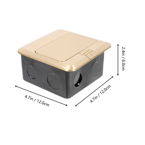 1 zestaw Pop-up Ground Outlet Box Popup Ground Outlet Box Pokrywa Popup Piętro Box - Zdjęcie 7 z 12