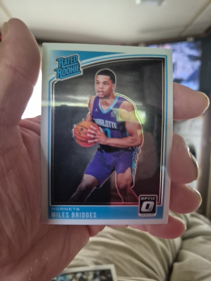 MILES BRIDGES 2018-19 Panini Donruss Optic RC Holo Prizm #172