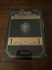 2024 Keepsake Collection Rambo Premiere Edition Hobby Box Factory Sealed