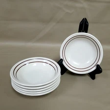 Set of 6 Johnson Bros Table Plus England Sandalwood 5.5" Berry Dessert Bowls 