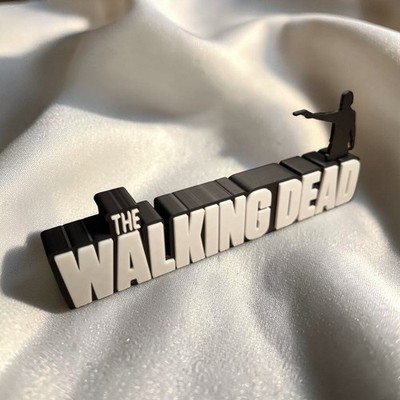 The Walking Dead Logo Aufsteller | Zombie Kultserie Sammler | NEU  
