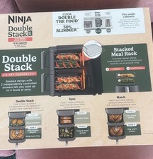 Ninja Double Stack XL Air Fryer SL400UK Dual ...