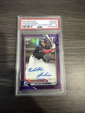 2024 Bowman - Chrome Prospect Autographs Walker Jenkins  Purple Refractor /250  