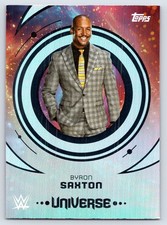 2025 Topps WWE Universe 85 Byron Saxton