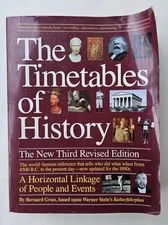 Timetables of History : A Horizontal Linkage of People and Events by Bernard...