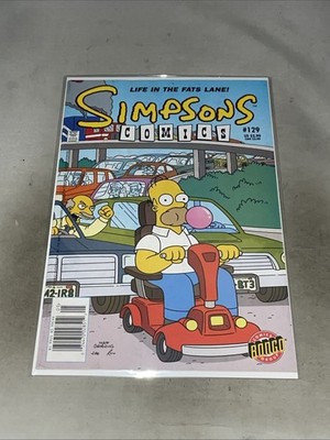 Simpsons Comics #129 (2007) Homer Simpson NM