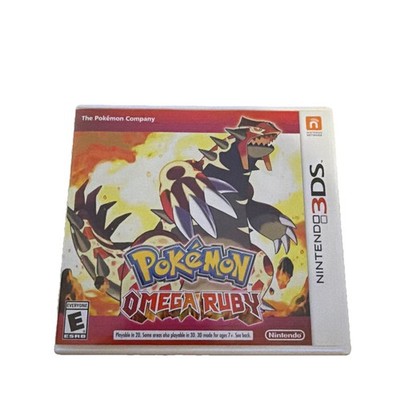 Pokemon Omega Ruby -Original Case With Insert -NO GAME - ONLY CASE