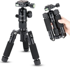 Koolehaoda Portable Desktop Mini Tripod with 360  Ball Head, Compact Tripods