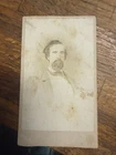 Civil War Confederate General William Pemberton CDV Photo Rare Salt Print MS