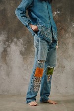 1966-1968 Levi's 501 Big E "Transitional" V-Stitch Single-Stitched Jeans