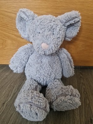 Jellycat Blossom Bashful Mouse Grey Plush Collectible Toy Medium
