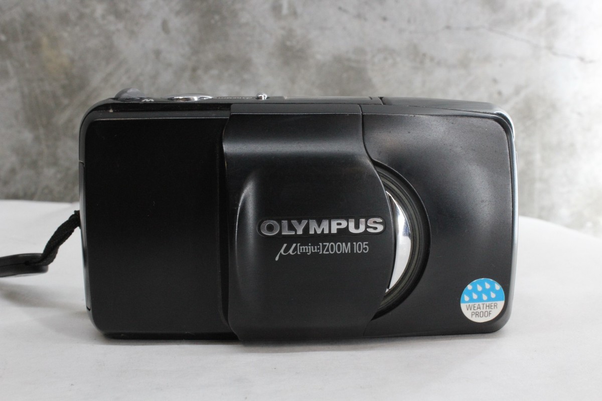 OLYMPUS μ ZOOM 105 Olympus Mju Zoom 105 DLX 35mm Point&Shoot Film Camera | eBay