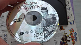 Virtua Fighter 1 - Sega Saturn - Complete in Box - Manual Ripped