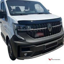 GLOSS BLACK BONNET WIND BONNET STONE PROTECTOR FOR RENAULT MASTER 2024 ONWARDS