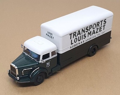 Ixo 1/43 scale IX01A - Bernard 19D 180 Truck Louis Mazet - Green/White