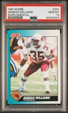 1991 SCORE SUPPLEMENTAL #94T AENAES WILLIAMS PSA 10 GEM MINT ROOKIE RC CARDINALS