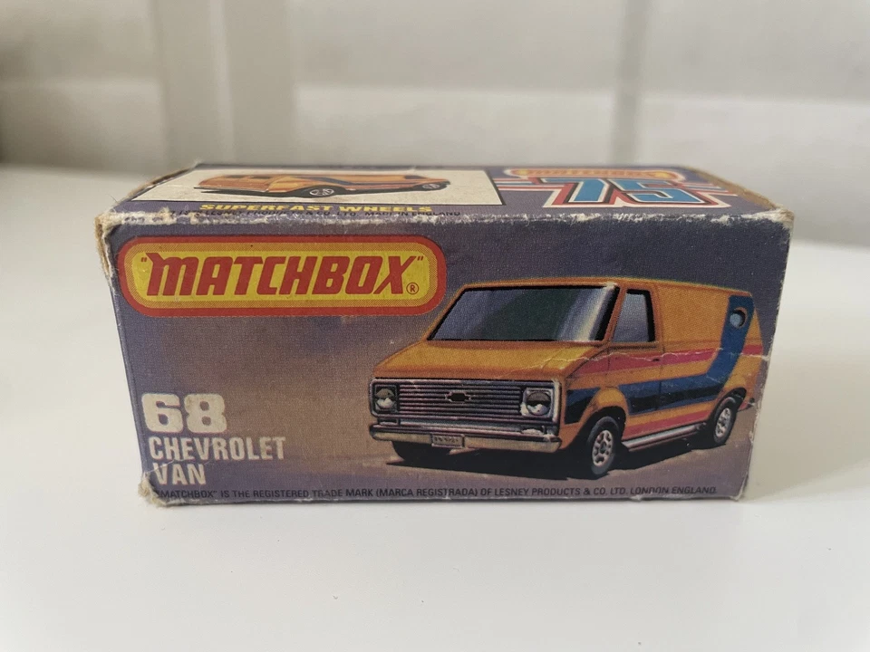 Matchbox Lesney Superfast No.44h 4x4 Chevy Van ( LESNEY ENGLAND BASE) - Image 2 of 3