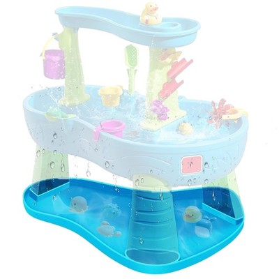 Water Table Mat for Step2 Rain Showers Splash Table Silicone Non-Slip Liner
