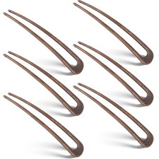 WILLBOND 6 Pcs French Hair Pins for Women French Twist Hairpins 4 Inch Metal Hai