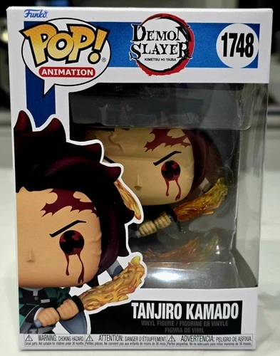 Funko Pop! Demon Slayer - Tanjiro Kamado #1748 (Sun Breathing) With Protector