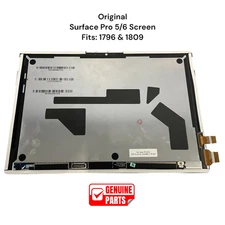 Original OEM Microsoft Surface Pro 5 / 6 LCD Touch Screen Assembly 12.3"