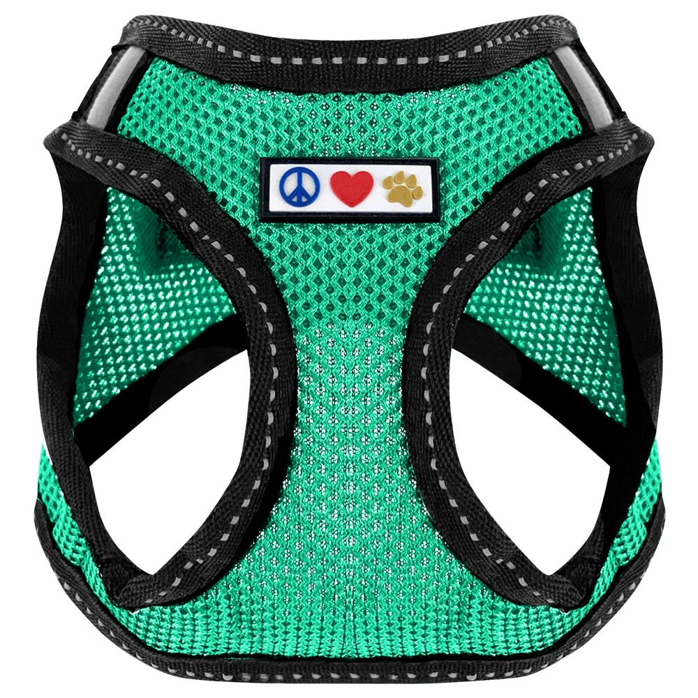 Dog Harness Mesh Vest Harness Reflective Puppy Harness & Cat Harness Adjustable