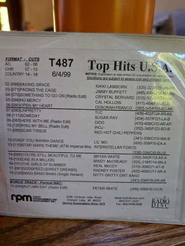 TOP HITS USA 1999 Batch #3. (10 Scheiben) - Bild 7 von 10